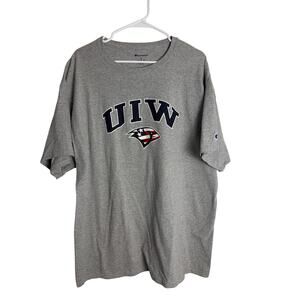 Champion Men's 2XL Grey UIW University of the Incarnate Word T-Shirt